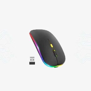 MS515LW  MOUSE ELASSER 515LW INALAMBRICO 24G BTHCARGA USBCNEGRO ULTRAFINO RETROILUMINADO