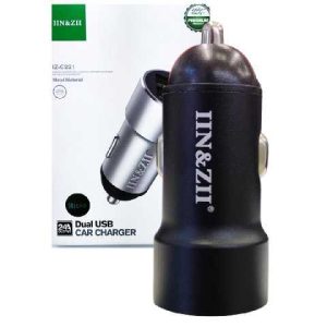 ADAPTADOR DUAL USB PARA CARRO DE 2 PUERTOS IIN&ZII IZ-C221